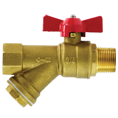 1/2 in. MIPxFIP Brass Ball Valve with Strainer Questions & Answers
