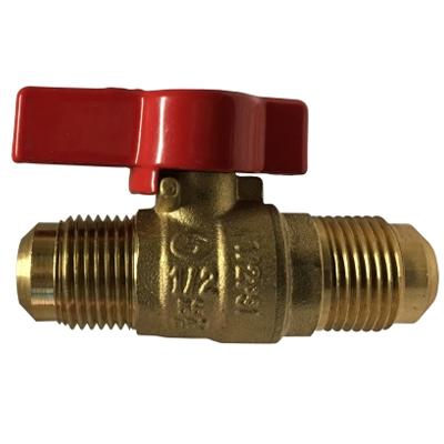 1/2 in. Flare End - x 1/2 in. Flare End - Forged Brass Gas Ball Valve - CSA/AGA Questions & Answers