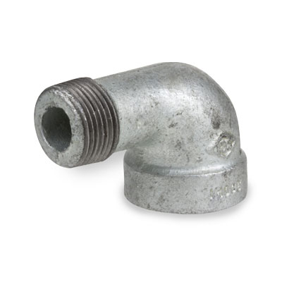 3 in. NPT Threaded - 90 Degree Street Elbow - 300# Malleable Iron Galvanized Pipe Fitting - UL Listed Questions & Answers