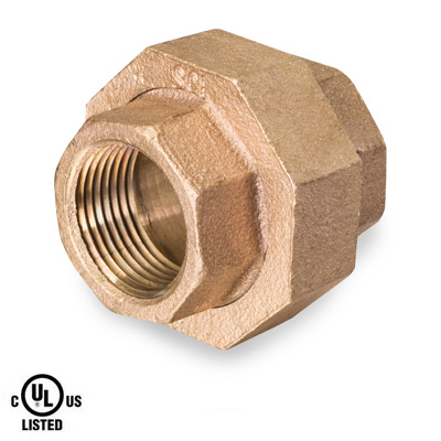 2-1/2 in. NPT Threaded Union - 125# Bronze Pipe Fitting - UL Listed Questions & Answers
